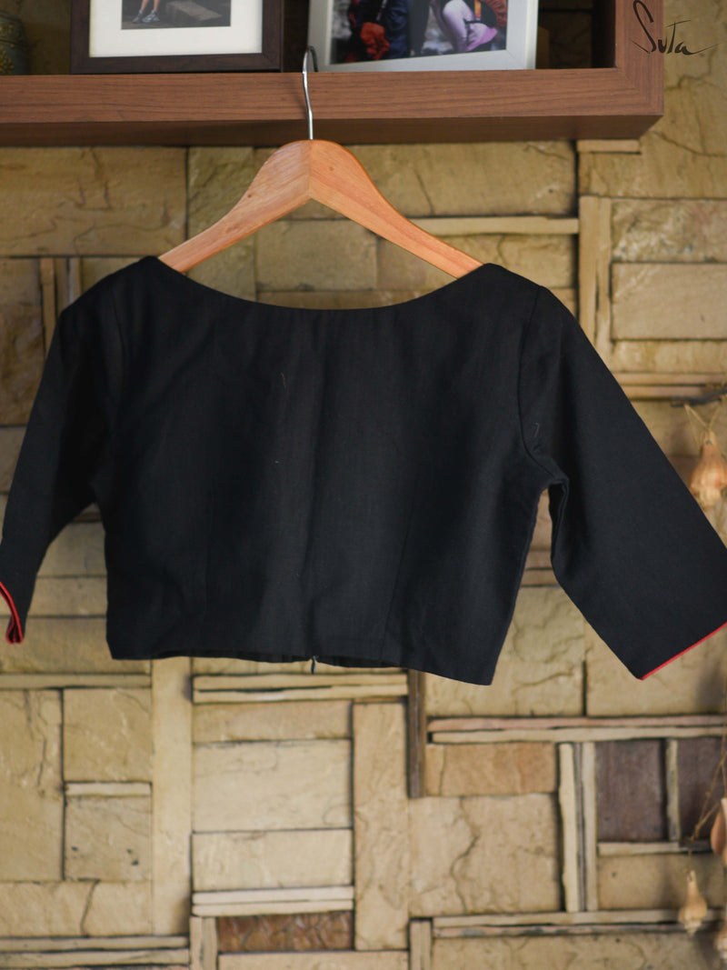 Black or Red heart (Blouse)