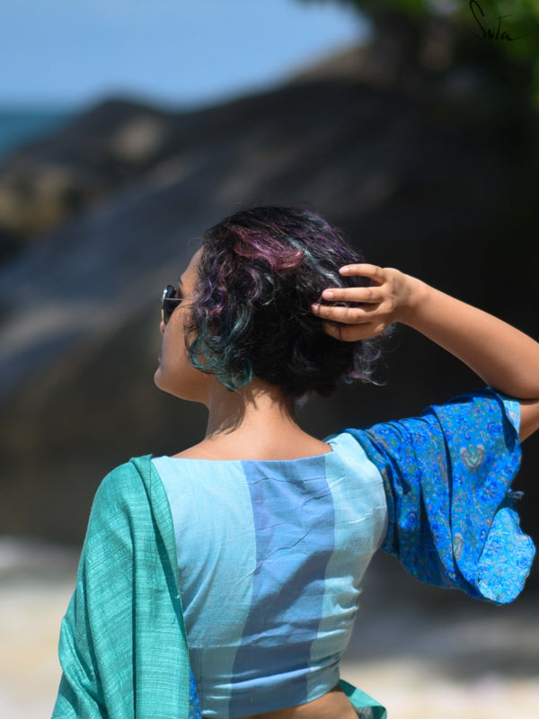 Blue half moon (Blouse)