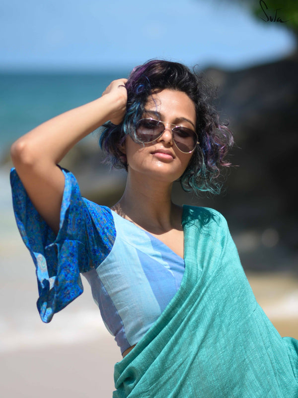 Blue half moon (Blouse)