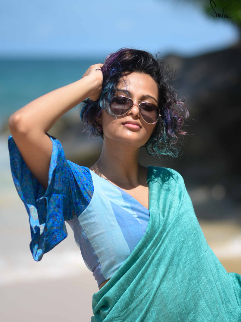 Blue half moon (Blouse)