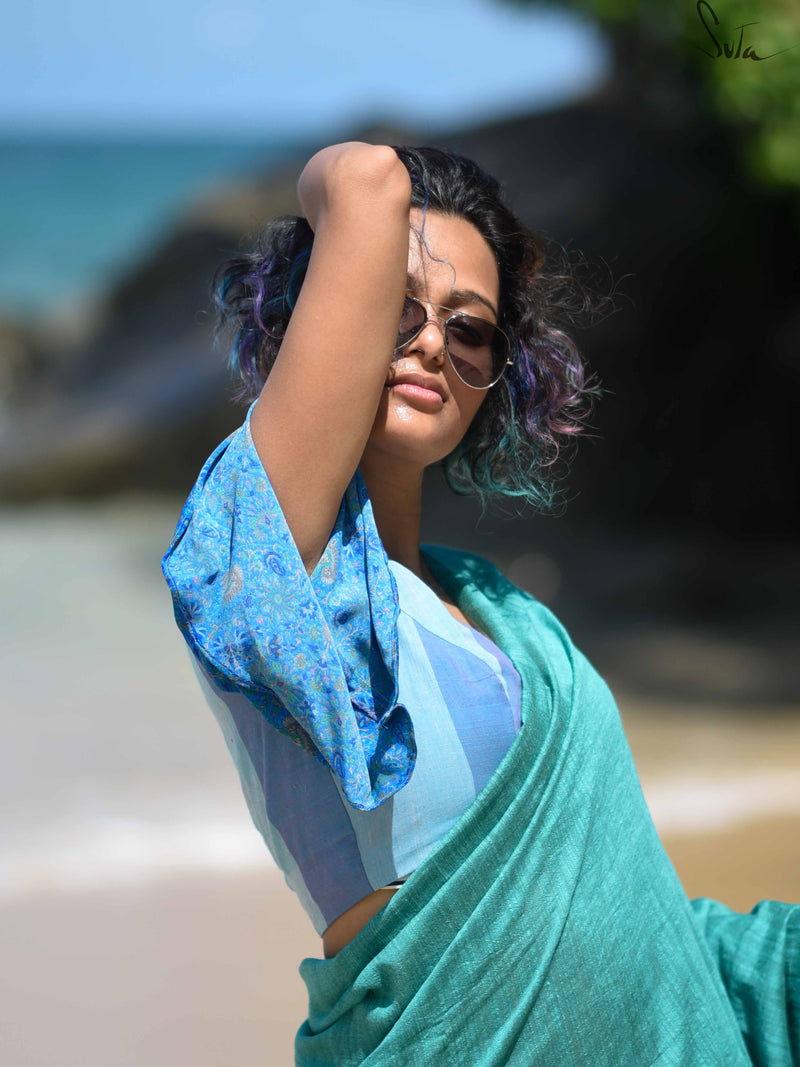 Blue half moon (Blouse)