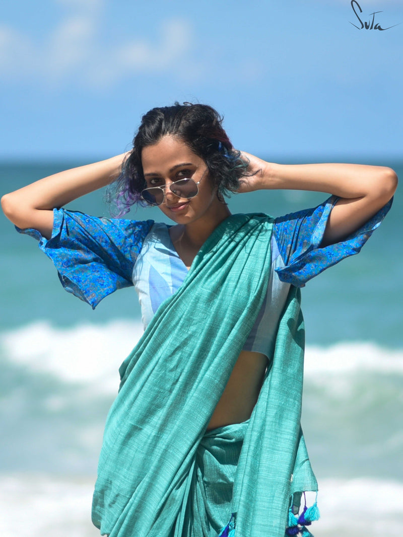 Blue half moon (Blouse)