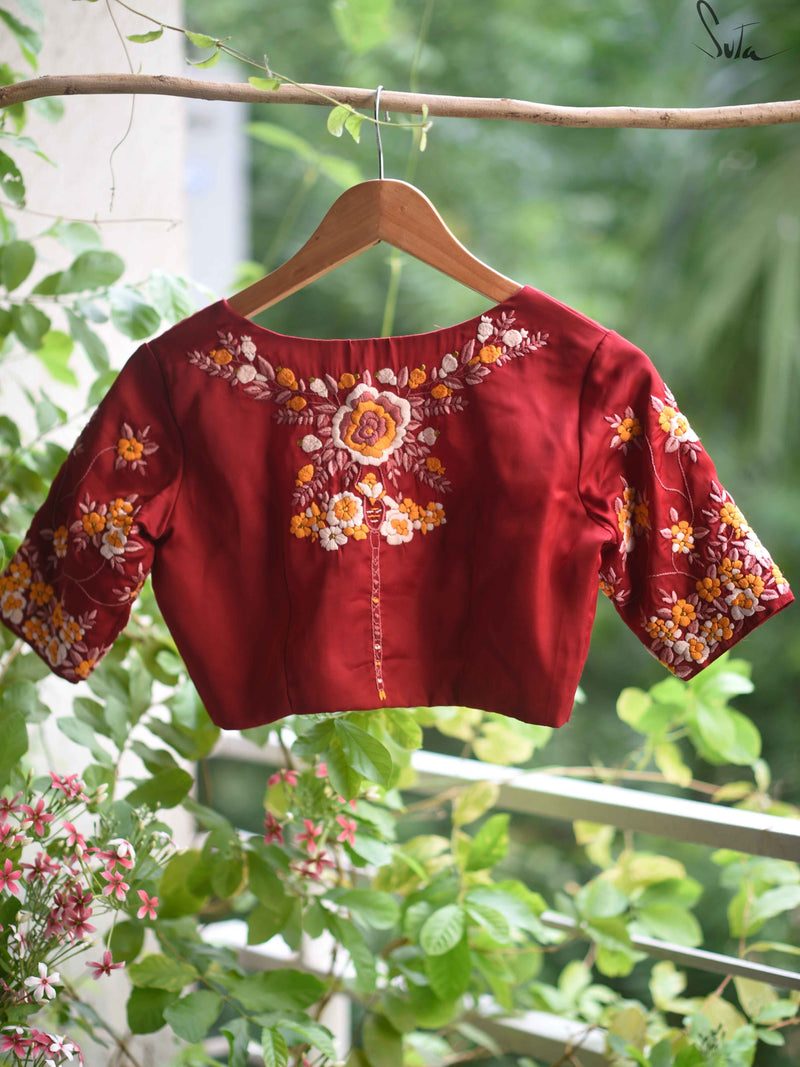 Flower Feathered (Blouse)