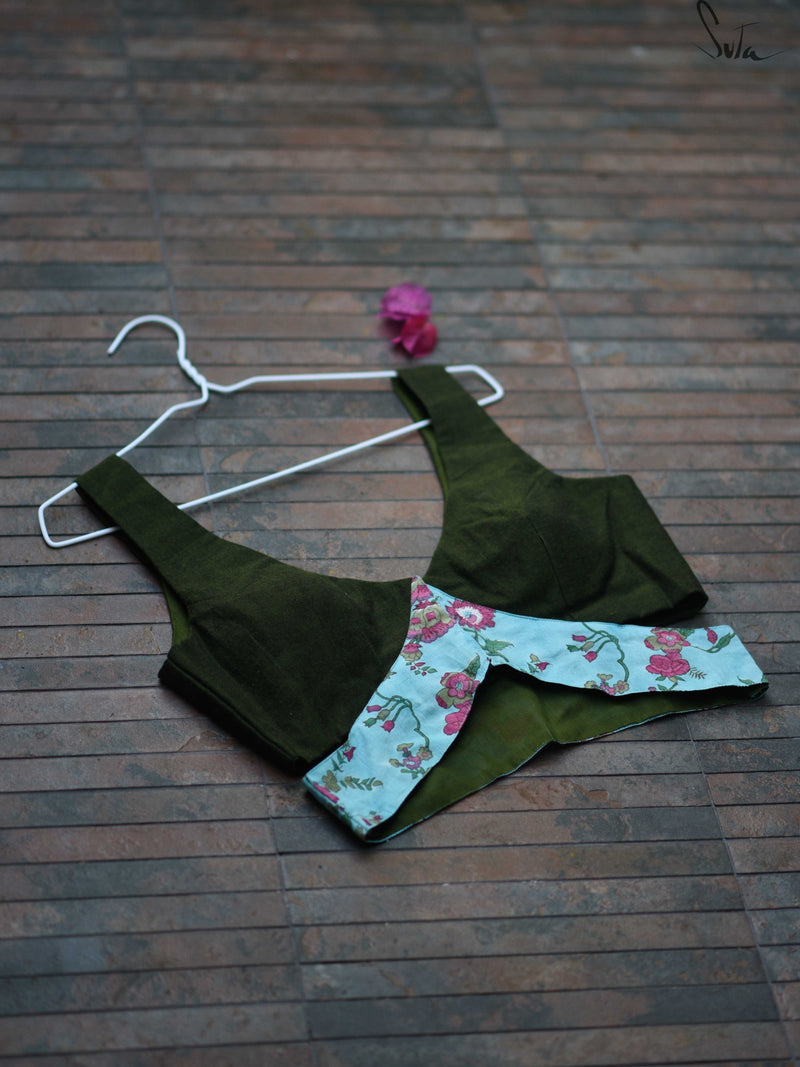 Olive Sky V and V (Blouse)