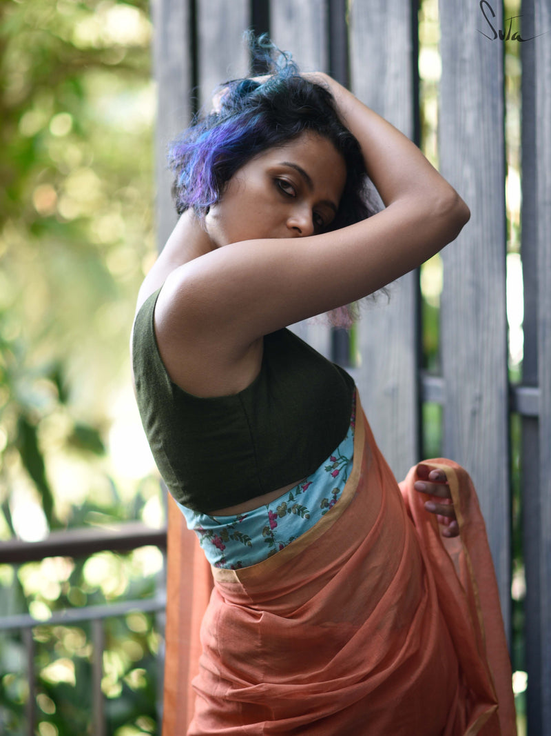 Olive Sky V and V (Blouse)