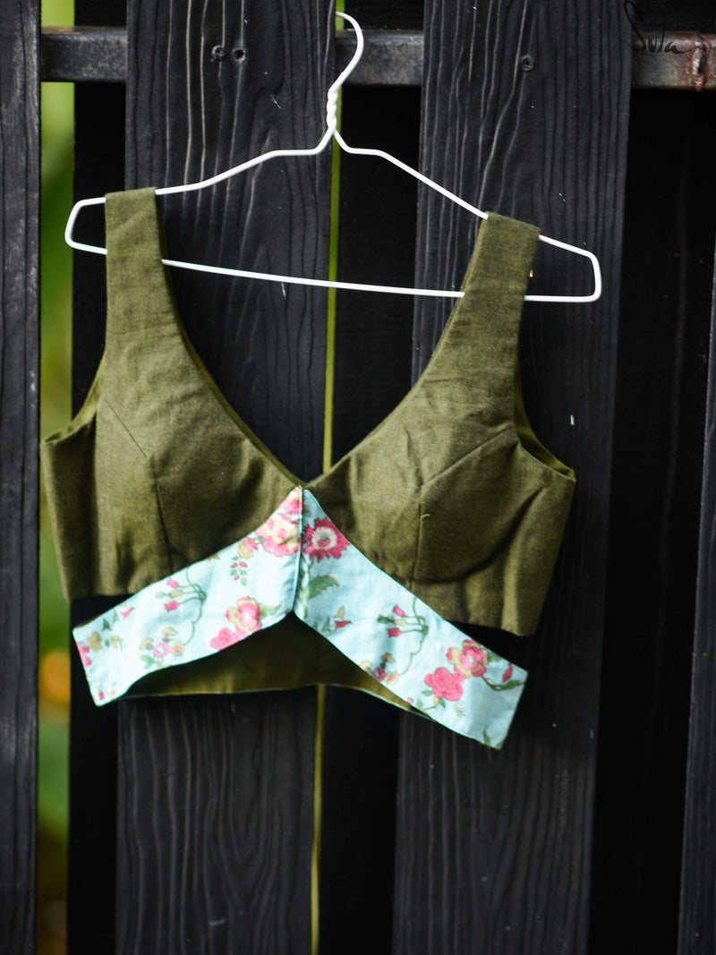 Olive Sky V and V (Blouse)
