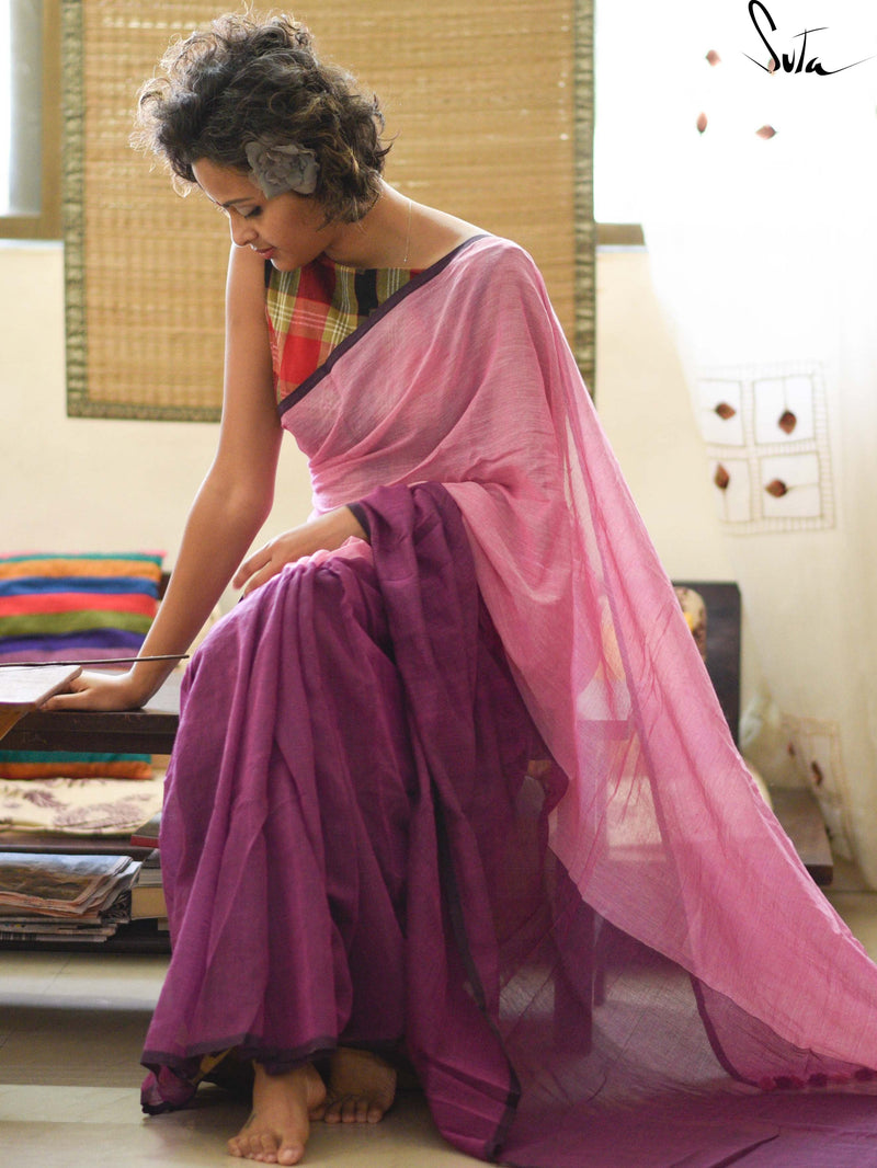 Made in heaven: Pink rose and purple orchid
