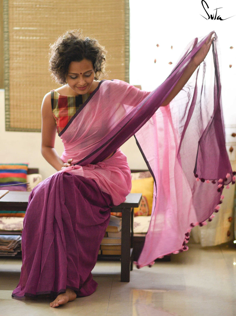 Made in heaven: Pink rose and purple orchid