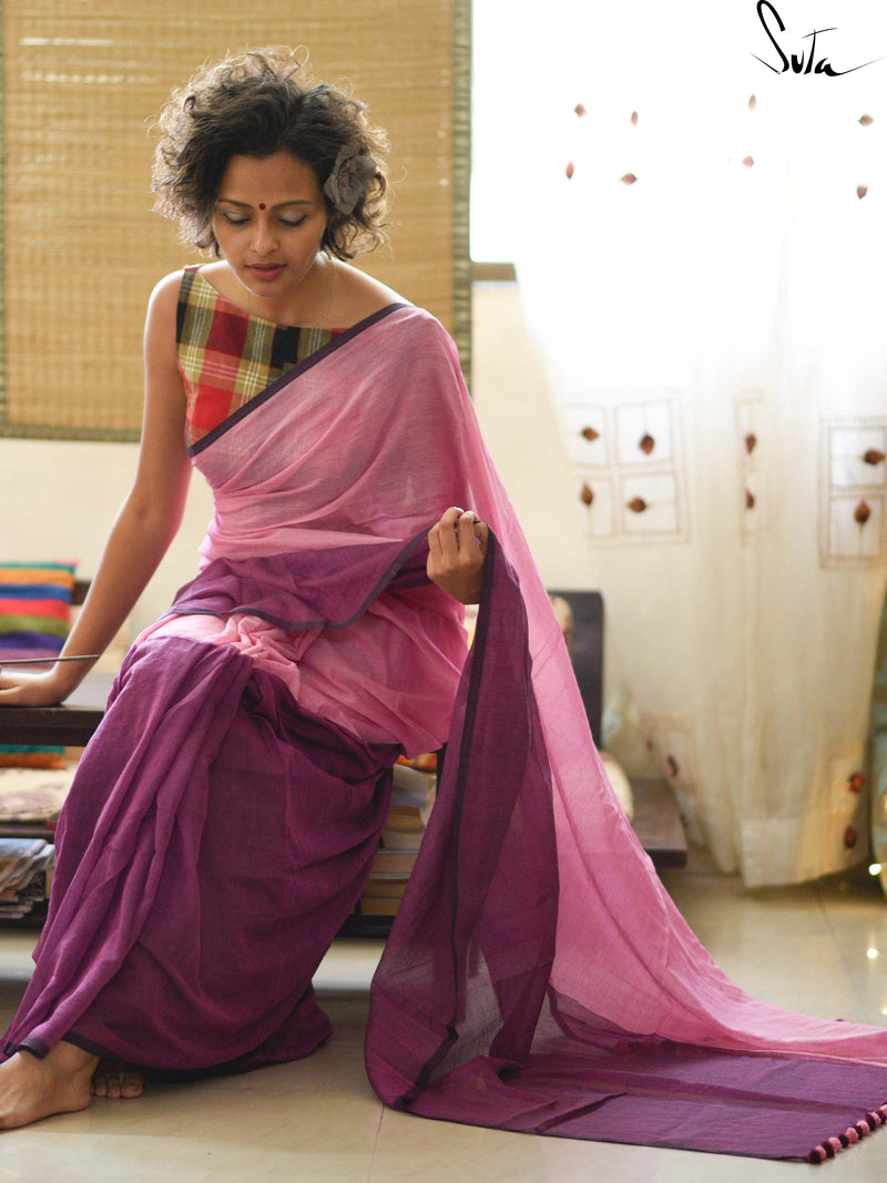Made in heaven: Pink rose and purple orchid