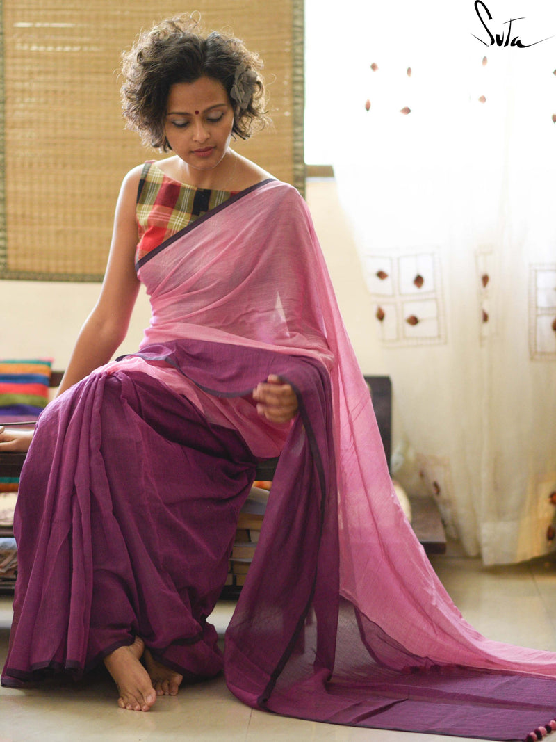 Made in heaven: Pink rose and purple orchid