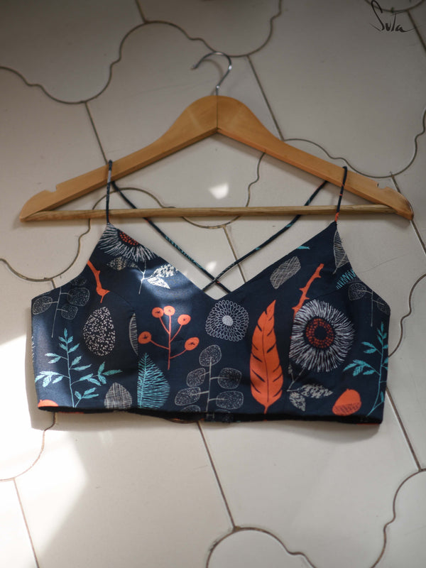 Raina- Flower and leaf (Blouse)