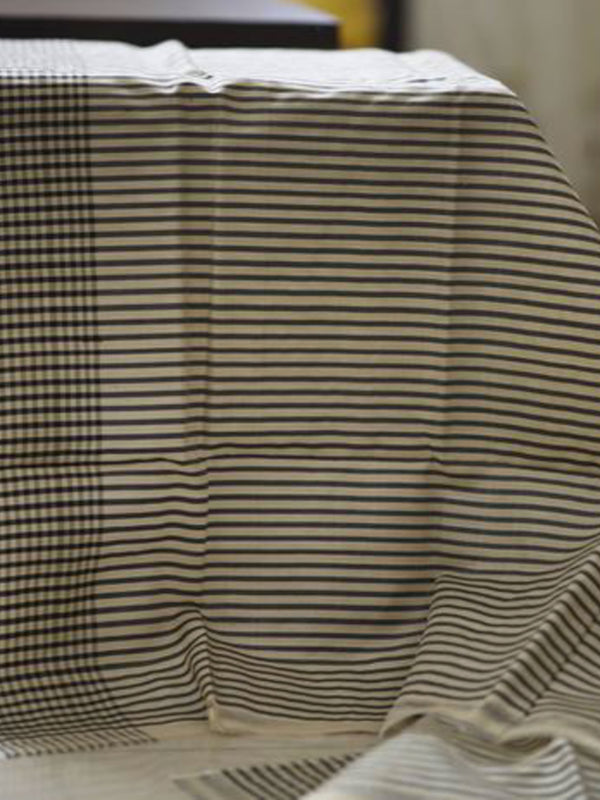 Silk: Beige And Black