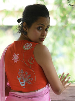 Saffron chakra (Blouse)