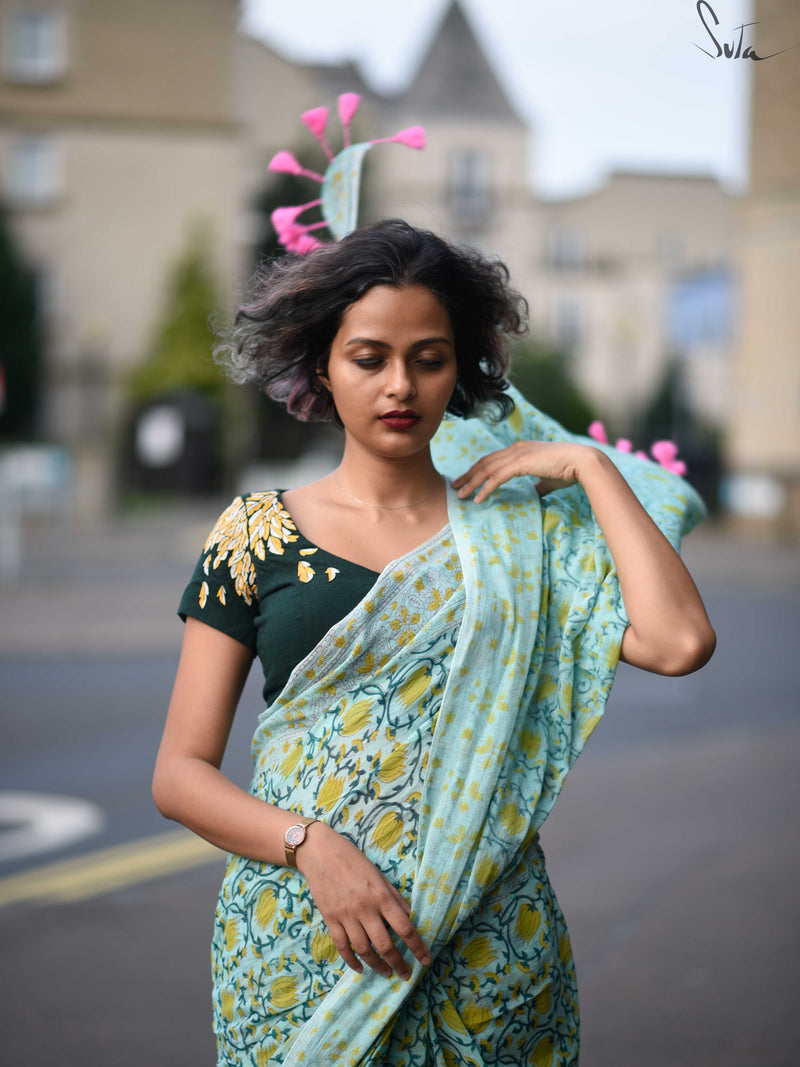 Sunshine feathered (Blouse)