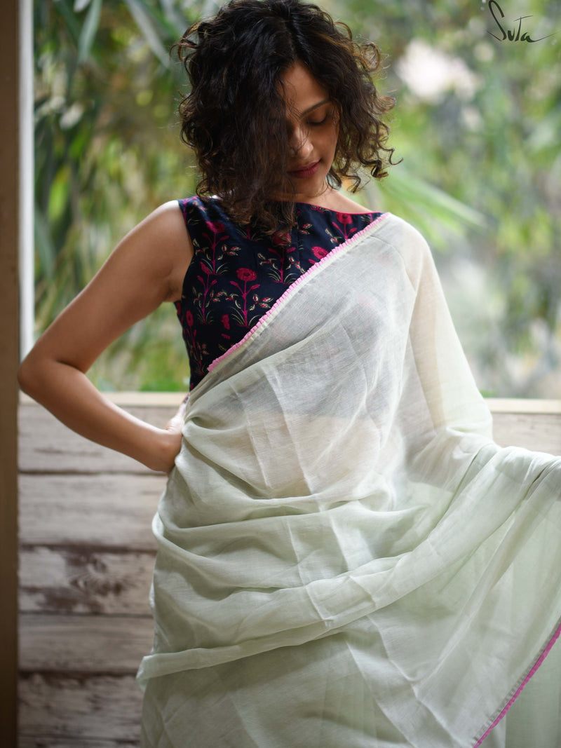 Table rose and night sky (Blouse)