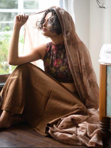 Kalamkari love (Blouse)